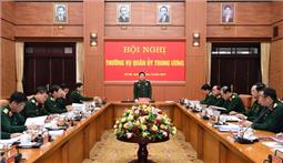 Thường vụ Quân ủy Trung ương đánh giá kết quả thực hiện nhiệm vụ quân sự, quốc phòng tháng 10, triển khai nhiệm vụ tháng 11